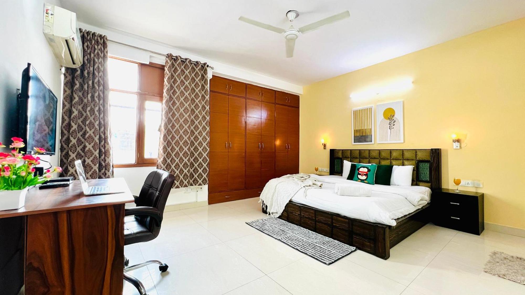 Olive Serviced Apartments - Defence Colony Нью-Делі Номер фото